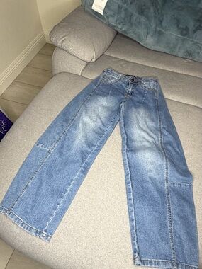 Relaxed Fit Men's Denim Jeans in Blue